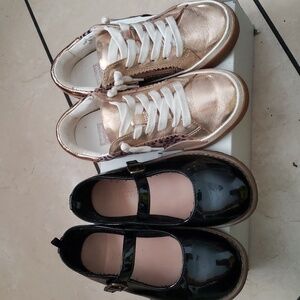 2 Pairs Of Girls Shoes